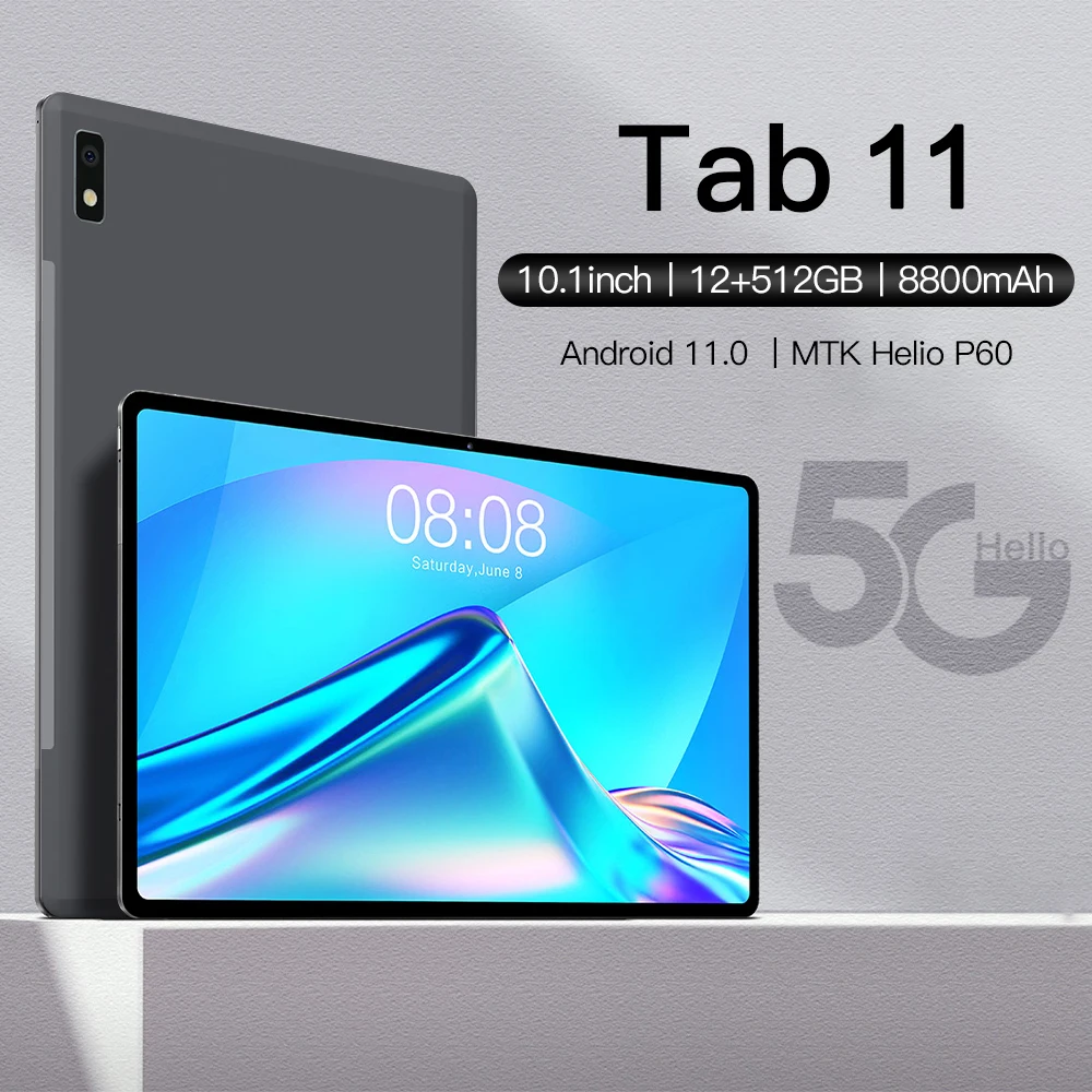 Планшет Tab 11 10 дюймов 12 Гб ОЗУ 512 ПЗУ Android |