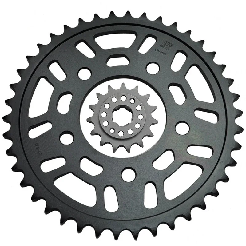 

525 мотоциклетные передние и задние звездочки для Honda CBR400F VF400FC VF400F2E NV600C Steed VT600C 1988