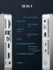 ORICO Thunderbolt 4 Docking Station Type C to HDMI-Compatible Adapter 8K@30Hz USB 3.2 Gen2 HUB Splitter for MacBook 4