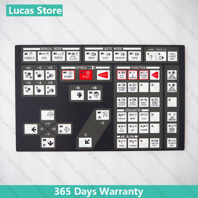 

For KH63g Processing Operation Panel Button Protection Film