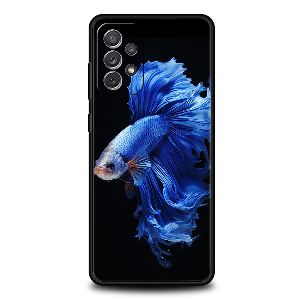 Adorable Fish Design Soft Shell Phone Case