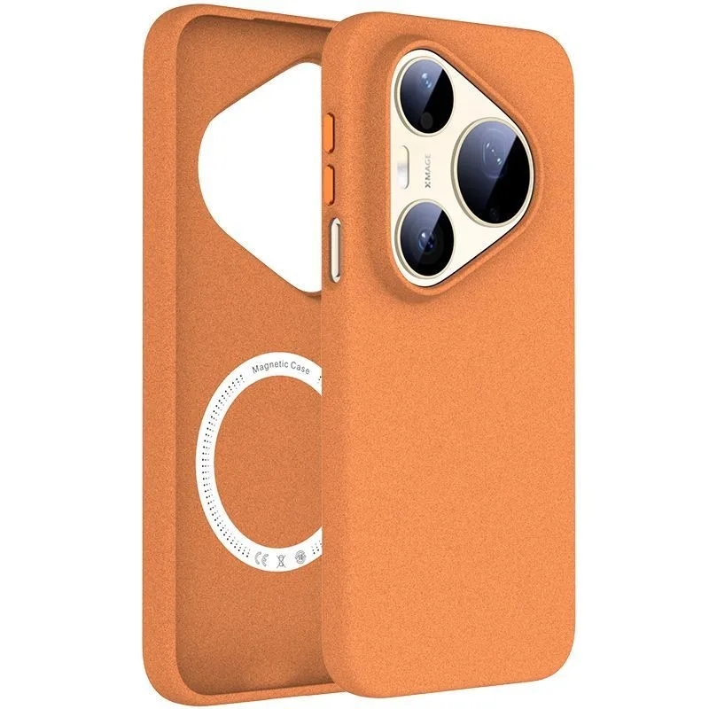 Magnetic Luxury Frosted Case with Built-in Wireless Charging Magnet