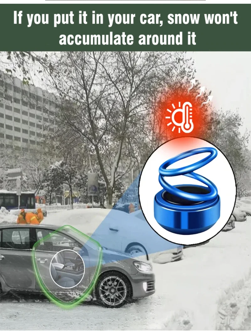 Doublering suspended defroster solar car aromatherapy decoration ornaments Car double ring suspensio