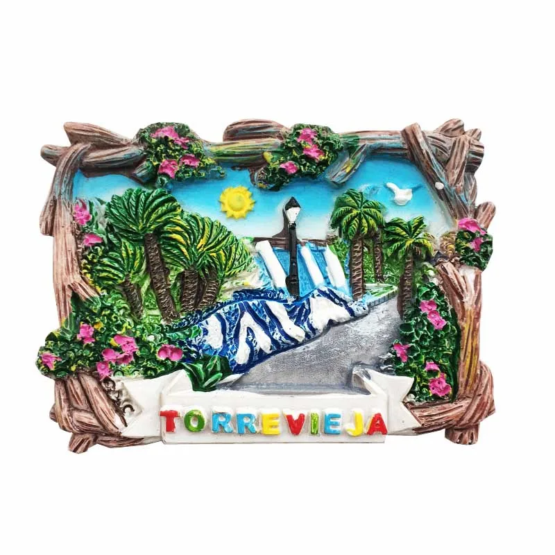 Europe Spain Valencia Madrid Fridge Magnets