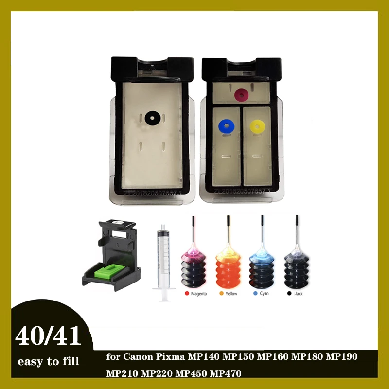 Pack Cartucho De Tinta Canon PG40, CL41 - Negro, Tricolor | Ofertas
