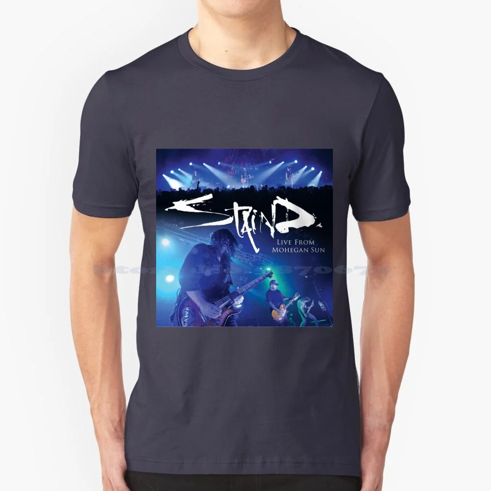 Live From Mohegan Sun T Shirt 100% Cotton Tee Staind Album Cover 14 Shades Of Grey Album Cover Break The Cycle Album Cover