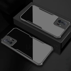 Durable Shockproof Acrylic Silicone Soft Case Cover for Redmi Note 6 Pro (Black)