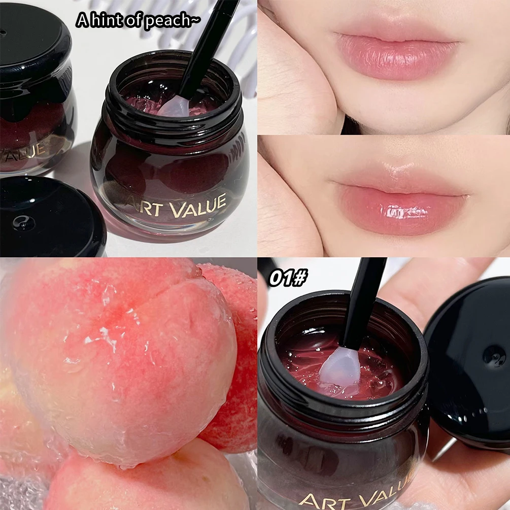 Lip Mask Sleeping Night Moisturizing Lip Balm Nourishing Lightening Honey Oil Gel Cream Lips Care Korean Cosmetics For Women