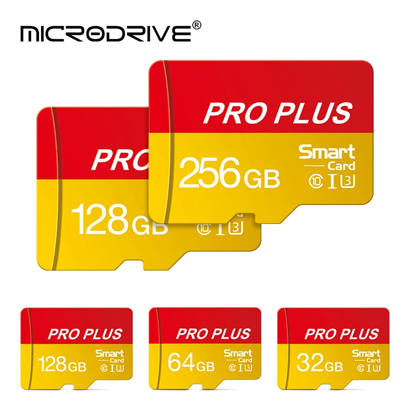 슈퍼 마이크로 TF SD 카드, 스마트폰 어댑터용 미니 SD 카드, 4GB, 8GB, 16GB, 32GB, Class10, 64GB, 128GB, 256GB
