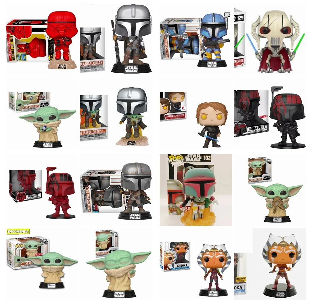 thumbnail image 2 of FUNKO Star Wars General Grievous 129# Reina Amidala El Mandaloriano 29# Figura Juguetes Darth Vader Luke Skywalker Leia Juguete de acción, 2 of 5