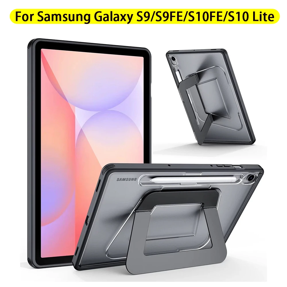 Ultra Thin Adjustable Stand Tablet Case with Pencil Holder