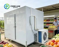 Conteneur frigorifique mobile isolé avec roues pour un transport facile dans les centres logistiques et de distribution 1