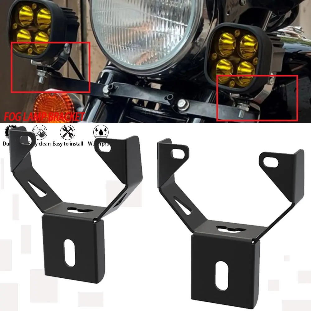 

Motorcycle Fog Lights Auxiliary Light Bracket Driving Lamp For Royal Enfield Himalayan 411 Himalayan BS4 BS6 2019 2020 2021 2022