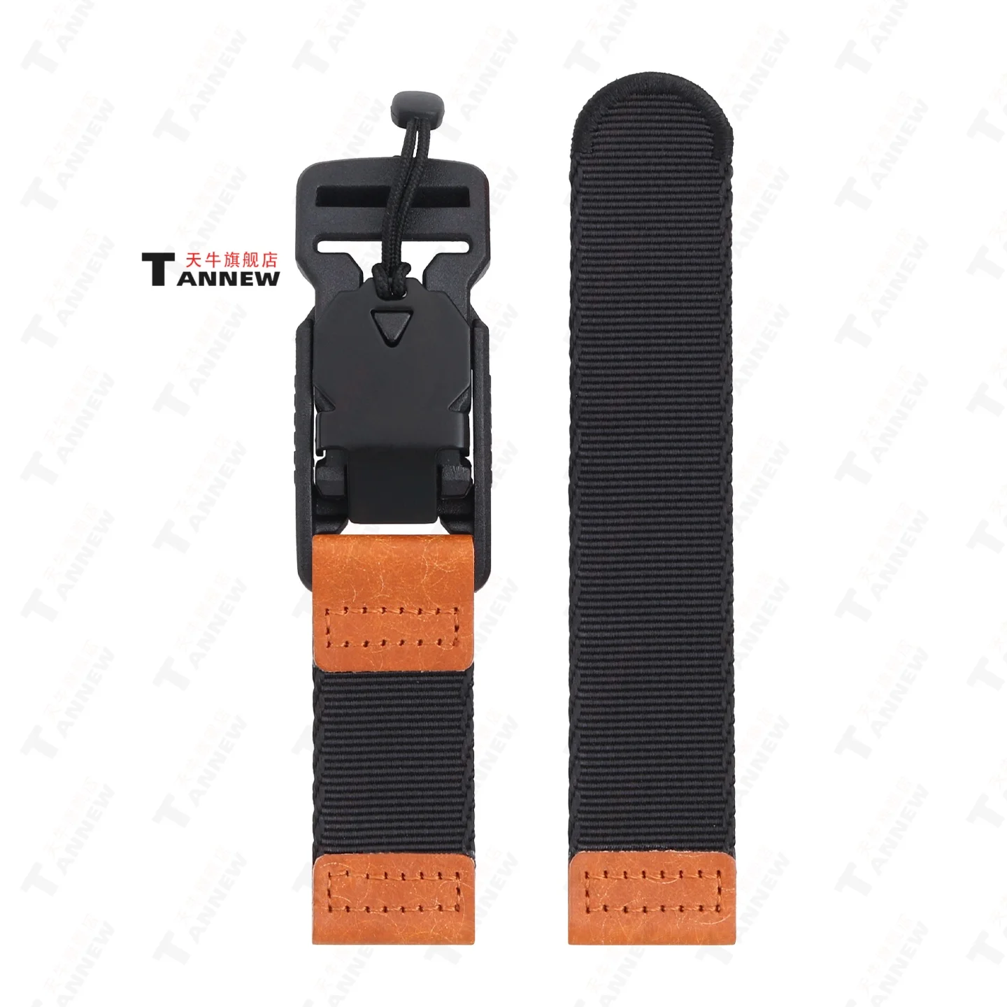 Waterproof Woven Nylon Sport Watch Strap – Lightweight and Durable Replacement Band