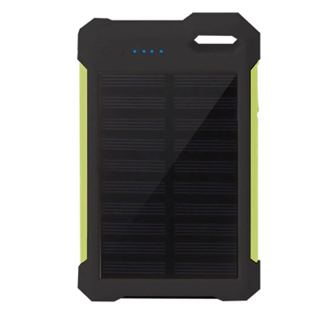 wireless battery pack For Xiaomi mi iphone XS 8 plusSolar Power Bank External Battery 2 USB LED 80000mah Powerbank Portable Mobile phone Solar Charger type c power bank Power Bank