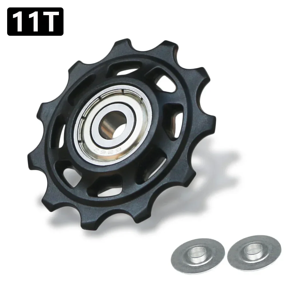 Description Picture 6 of item11T 12T 13T 14T Bearing MTB Bicycle Rear Guide Wheel Road Bike Jockey Rear Derailleur Pulley Roller for Shimano Sram Repair Kit