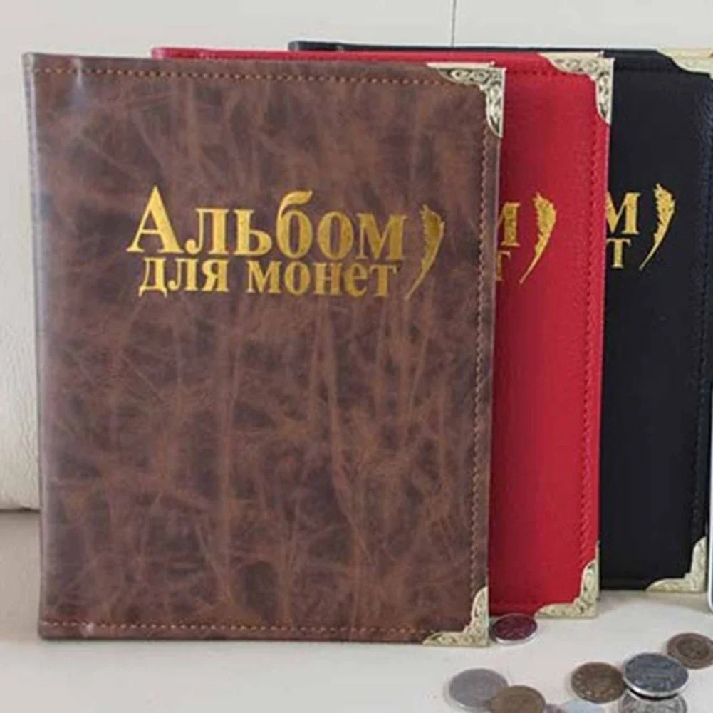 Geld sammeln Alben Taschen 10 Seiten Münzen Sammlung Album Buch für Sammler Münz halter Album Mini Penny Münz speicher