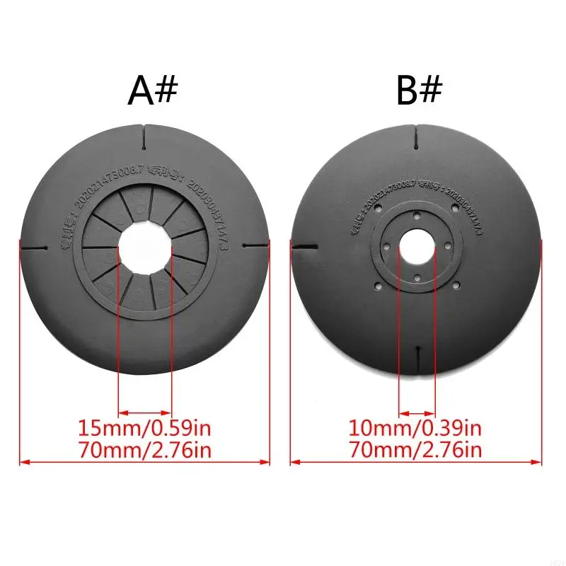 157F 15/10mm Hole Silicone Windshield Wiper Arm Bottom Hole Cover Pad Car Accessories
