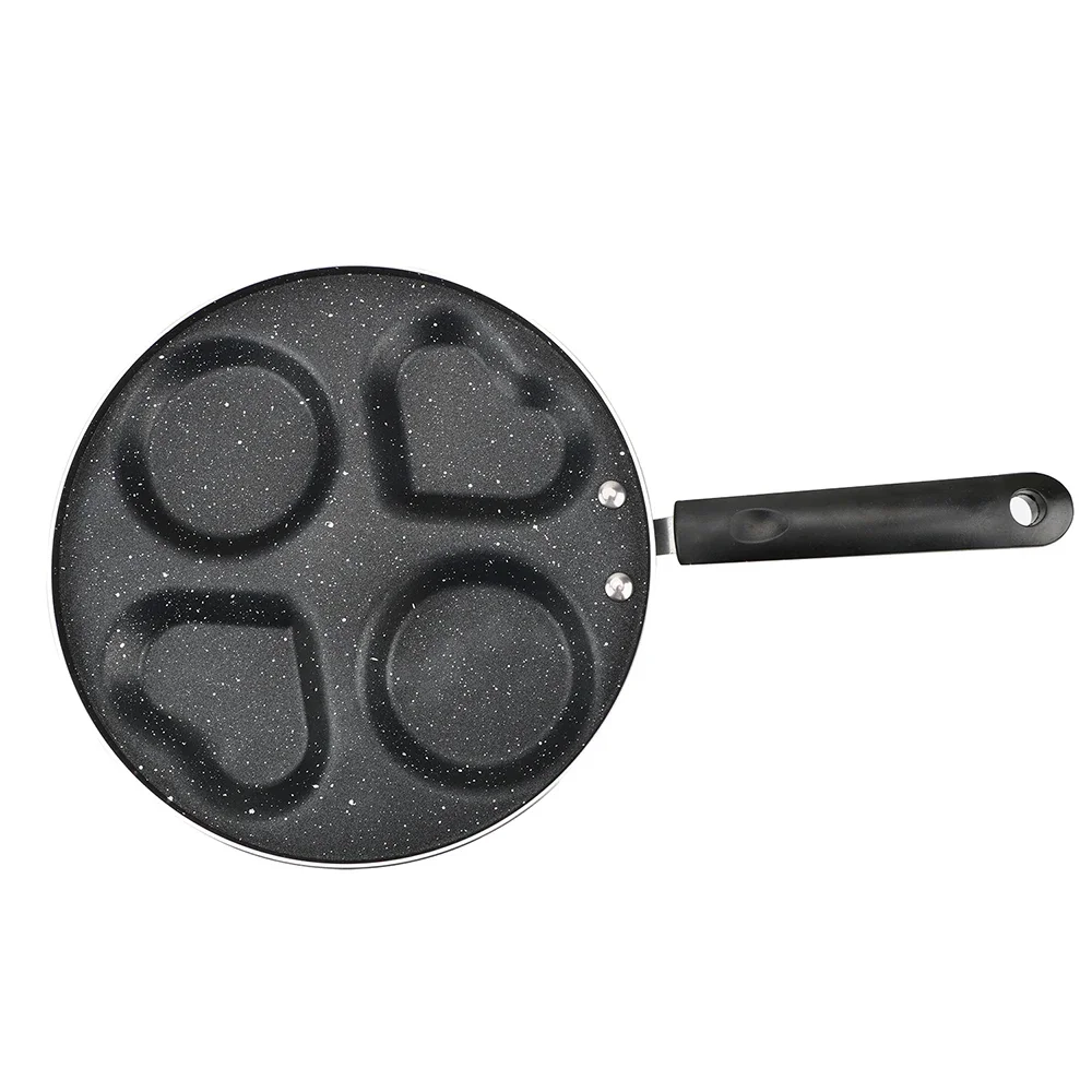 No Oil-smoke Thickened Omelet Pan Breakfast Maker Cooking Egg Ham Pans 4/5/7-hole Frying Pot Non-stick Egg Pancake Steak Pan