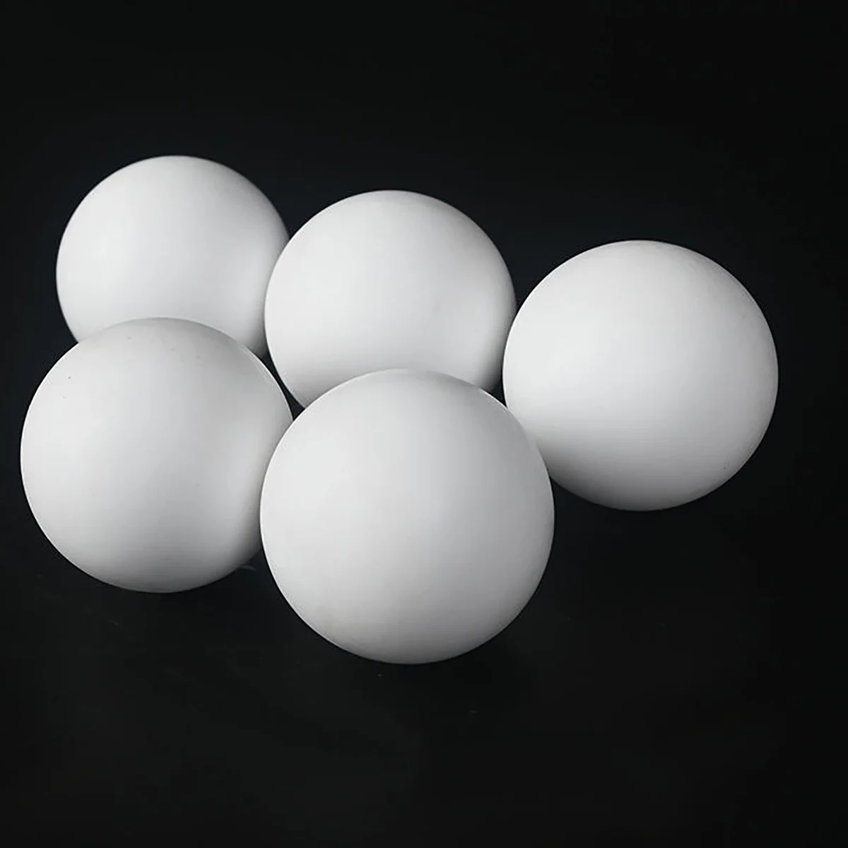 Diameter 1-70mm PTFE Balls White Solid Plastic F4 Ball Rolling Bead Electrical Insulation Bearings Sealing Corrosion Resistance