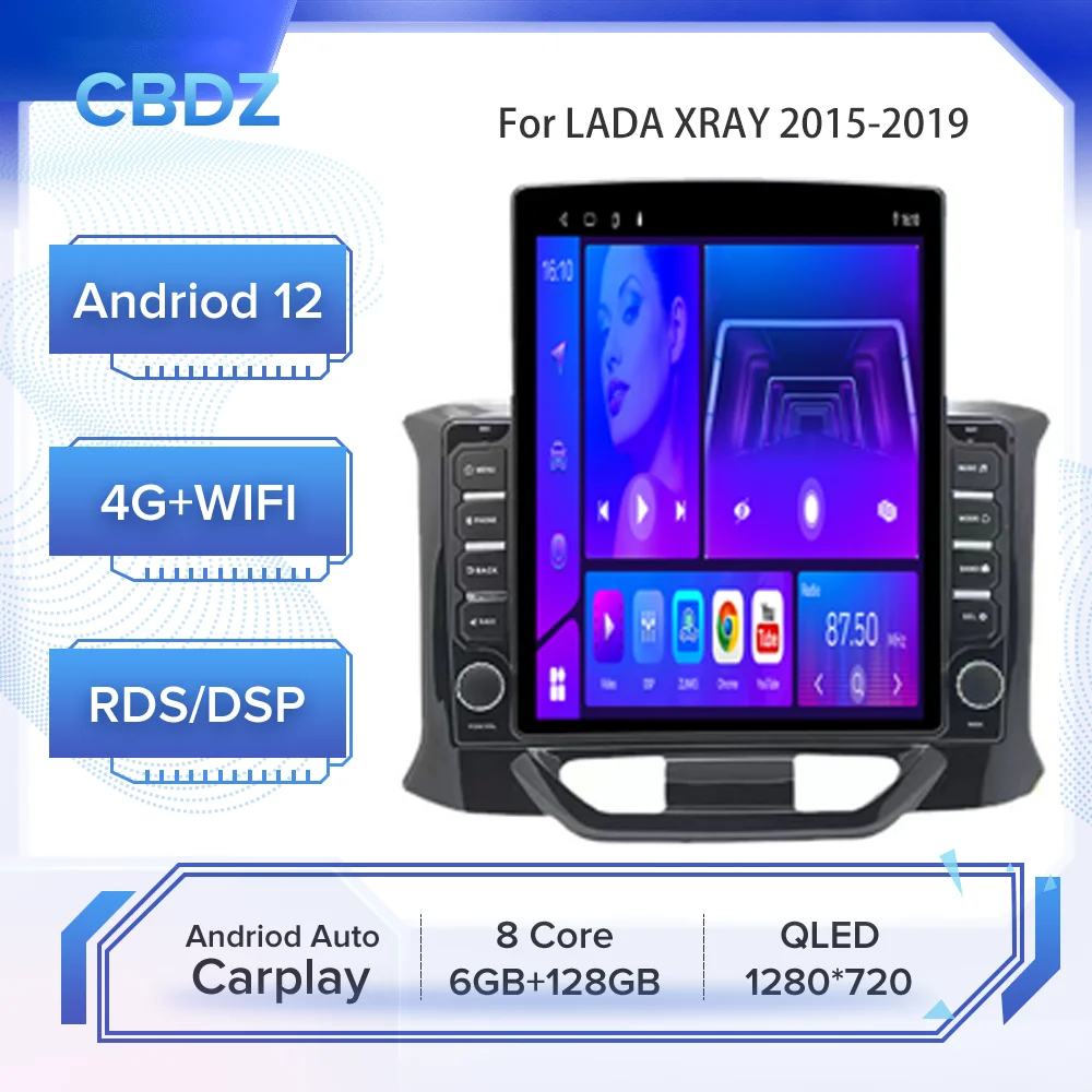 Car-Radio-for-LADA-XRAY-2015-2019-Android-Auto-4G-WIFI-Carplay-GPS ...