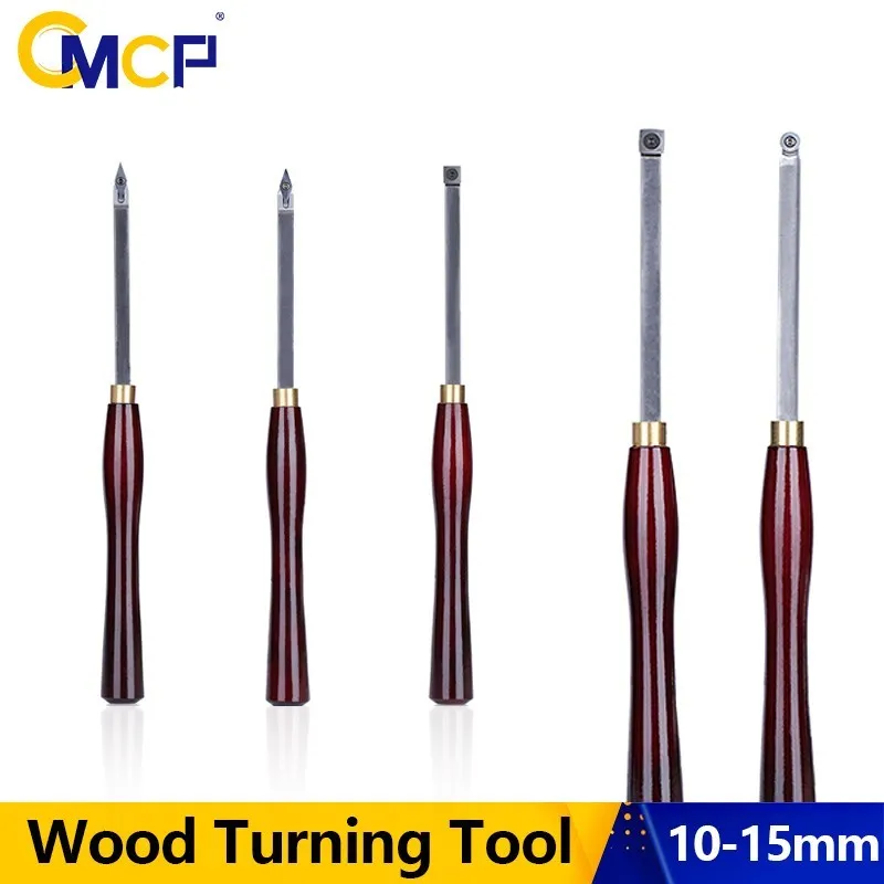 CMCP Wood Turning Tool Lathe Chisel Set Square Shank Carbide Insert