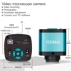 YIZHAN 48MP 4K Electronics Soldering Microscope FULL HD 1080P HDMI Camera USB Software 1-150x Lens Stand Shipping From Europe 3