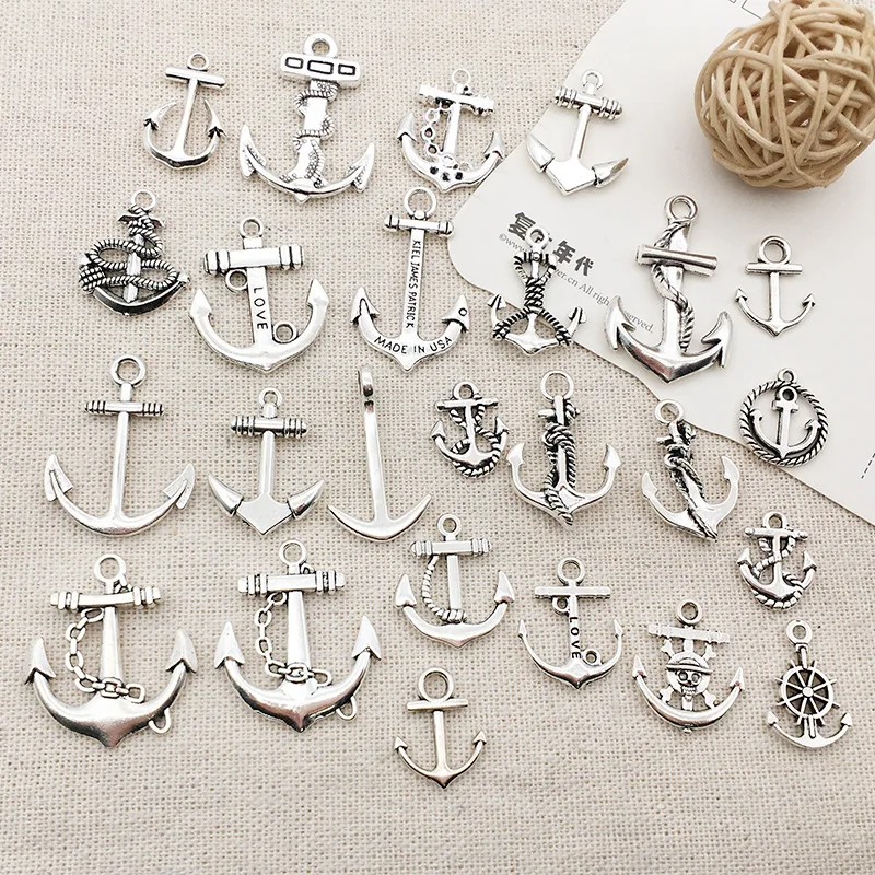 Dijes De Anclas De Plata | Desde Tan Solo 25 Euros