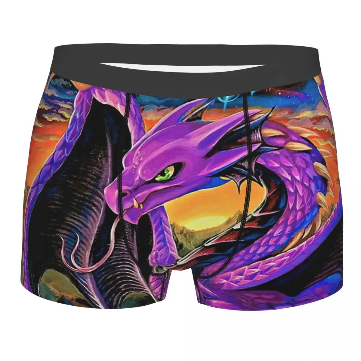 

Трусы-боксеры Dinosaur Dragon Of Сумерки мужские, удобное нижнее белье, шорты