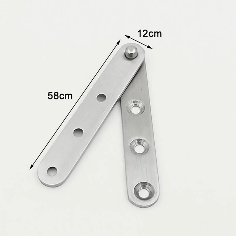 Rotating Hinge Pivot Door Hinge Stainless Steel Door Window Cabinet Accessories