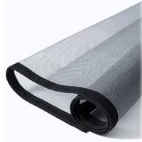Custom Large Size Mosquito Curtains Insect Window Screen Mesh Invisible White Summer Against Mosquitoes and Flies Screen Net 1