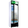 Beverage Display Refrigerated Cabinet Upright Chiller Commercial No Frost Glass Doors Fridge 3
