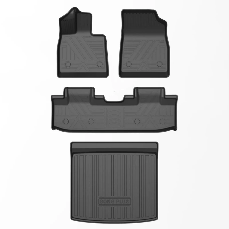 

Custom Fit For BYD Atto 3 LHD and RHD Song Plus Car Interior Accessories TPE Floor Mat for BYD Yuan Pro BYD S1 Pro Tang Han EV
