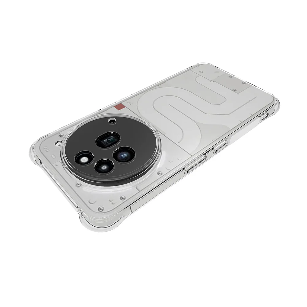 Anti-Shock Transparent TPU Gel Case - HD Clear Soft Protective Cover