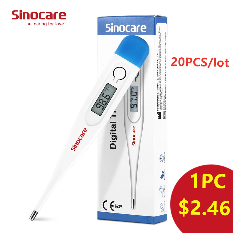 Sinocare Thermometer For Fever, Digital Basal Body Thermometer Oral