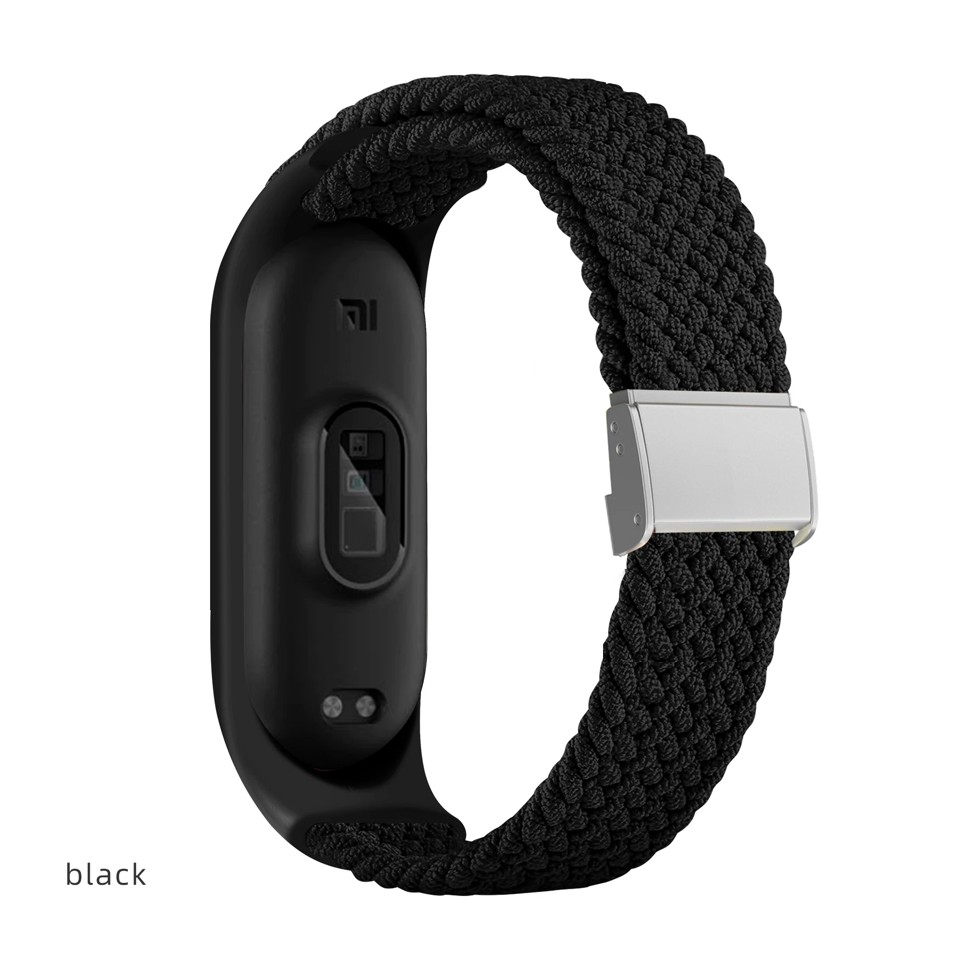 Braided Solo Loop Adjustable Nylon Bracelet Strap