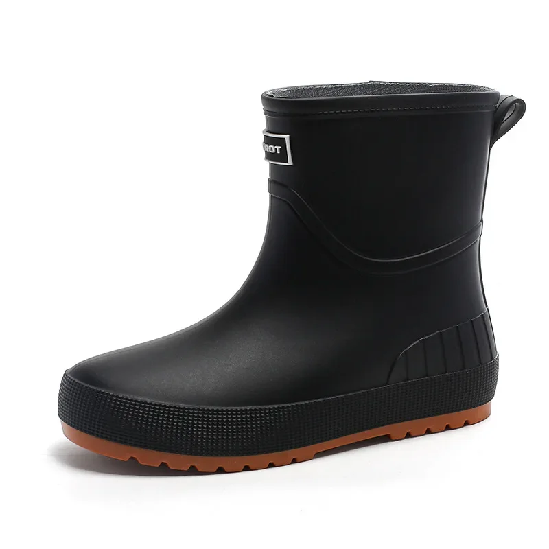 2023 High Quality Water Boots Waterproof Shoes Women's Rubber Rainboot Garden shes Non-Slip Boots Women  Rain Boots Slip-on