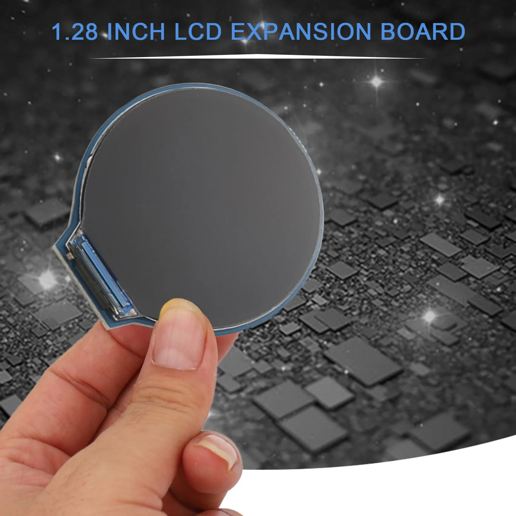  ÷ LCD ũ , GC9A01 SPI , RGB 65K ÷  , 1.28 ġ