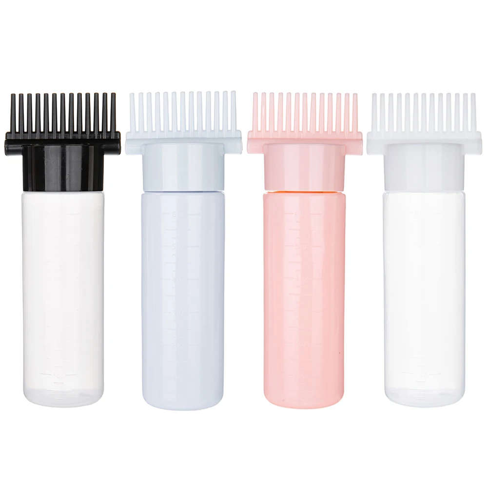180ml Graduated Squeeze Bottle for Hair Coloring Styling