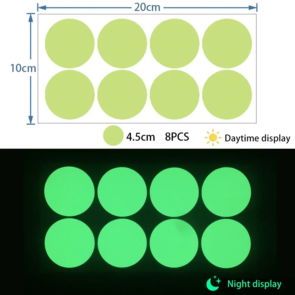 8pcs dots