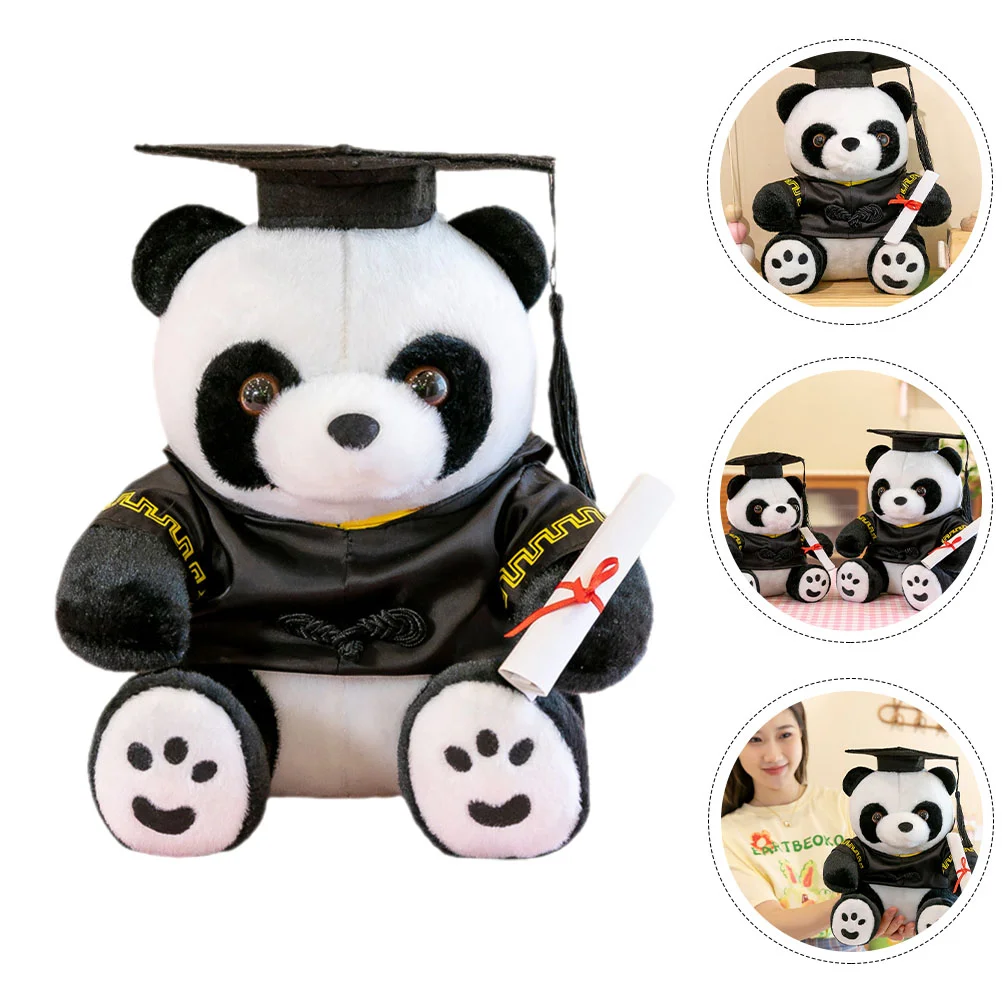 

Plush Bear Graduation Bear Gift Delicate Stuffed Plush Bear Graduation Present