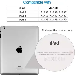 Premium Tempered Glass Screen Protector for iPad - Anti - Scratch, High Clarity Protective Film (iPad 2 3 4)
