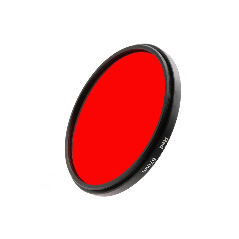 Vibrant Universal Screw-in Color Filter Set - Red, Orange, Yellow, Green, Purple, Blue