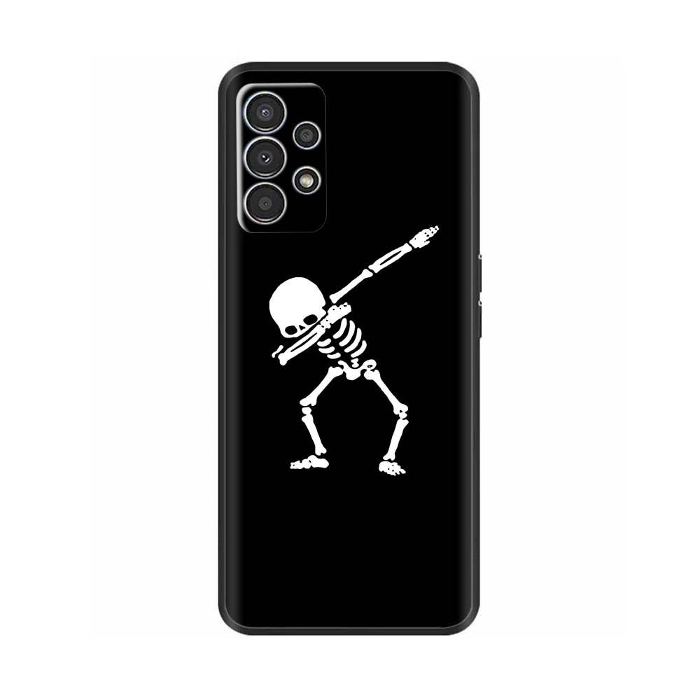 Black Shockproof Silicone Phone Case - Soft Protective Back Cover