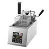 8L Electric Frying Pan Commercial Single-cylinder Timed French Fries Intelligent Automatic Lifting Large-capacity Fryer Electric 1