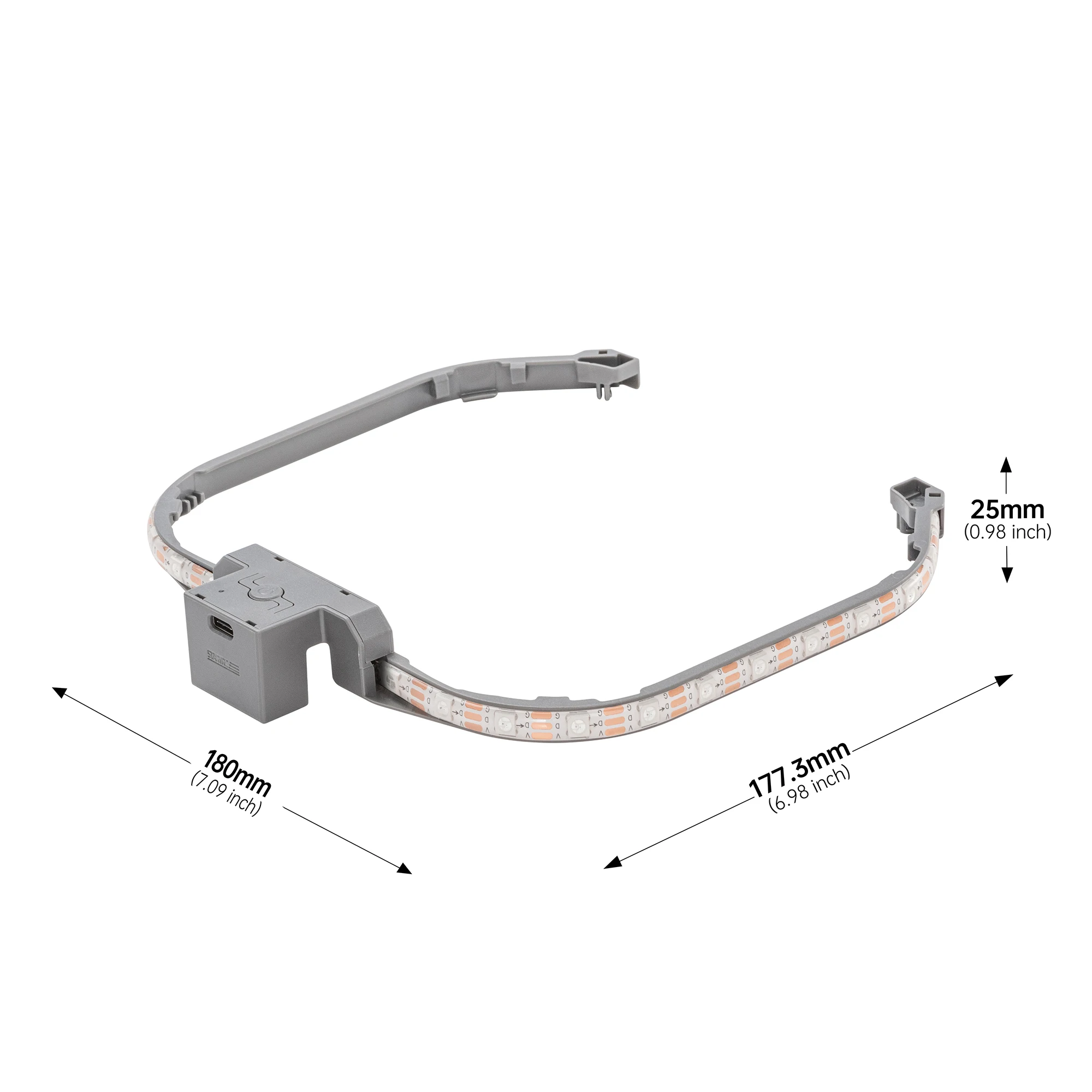 Bande lumineuse LED STARTRC pour DJI Neo 2 - Éclairage de vol nocturne