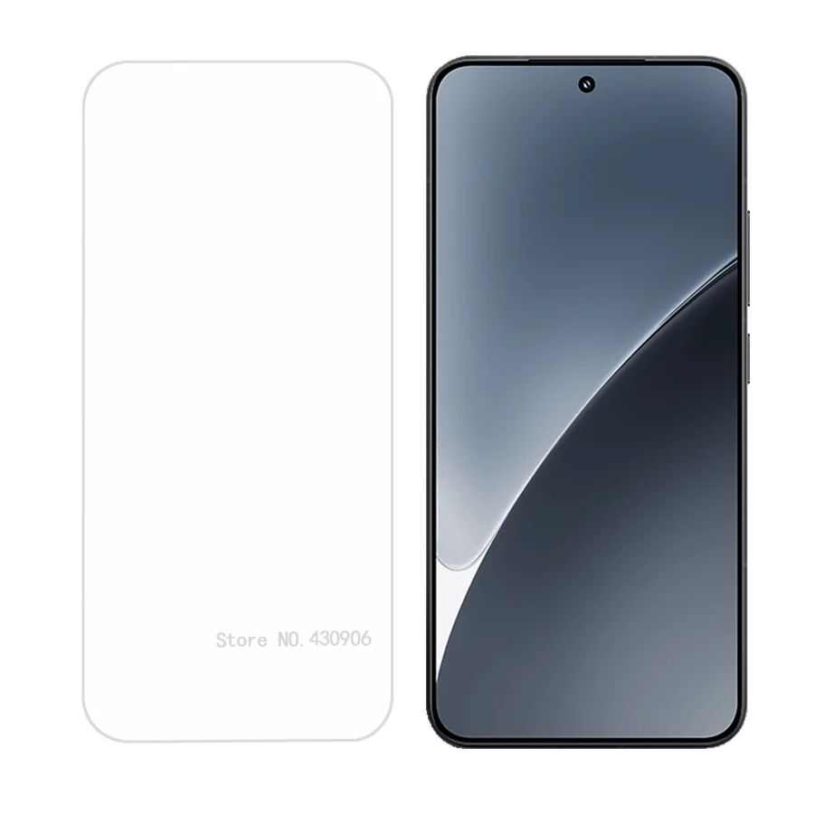 3-Piece High-Quality Transparent Tempered Glass Screen Protector Set - 9H Hardness, Full Coverage Film