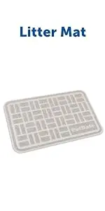 PetSafe Litter Mat for Cat Litter Boxes. Prevents Litter tracking