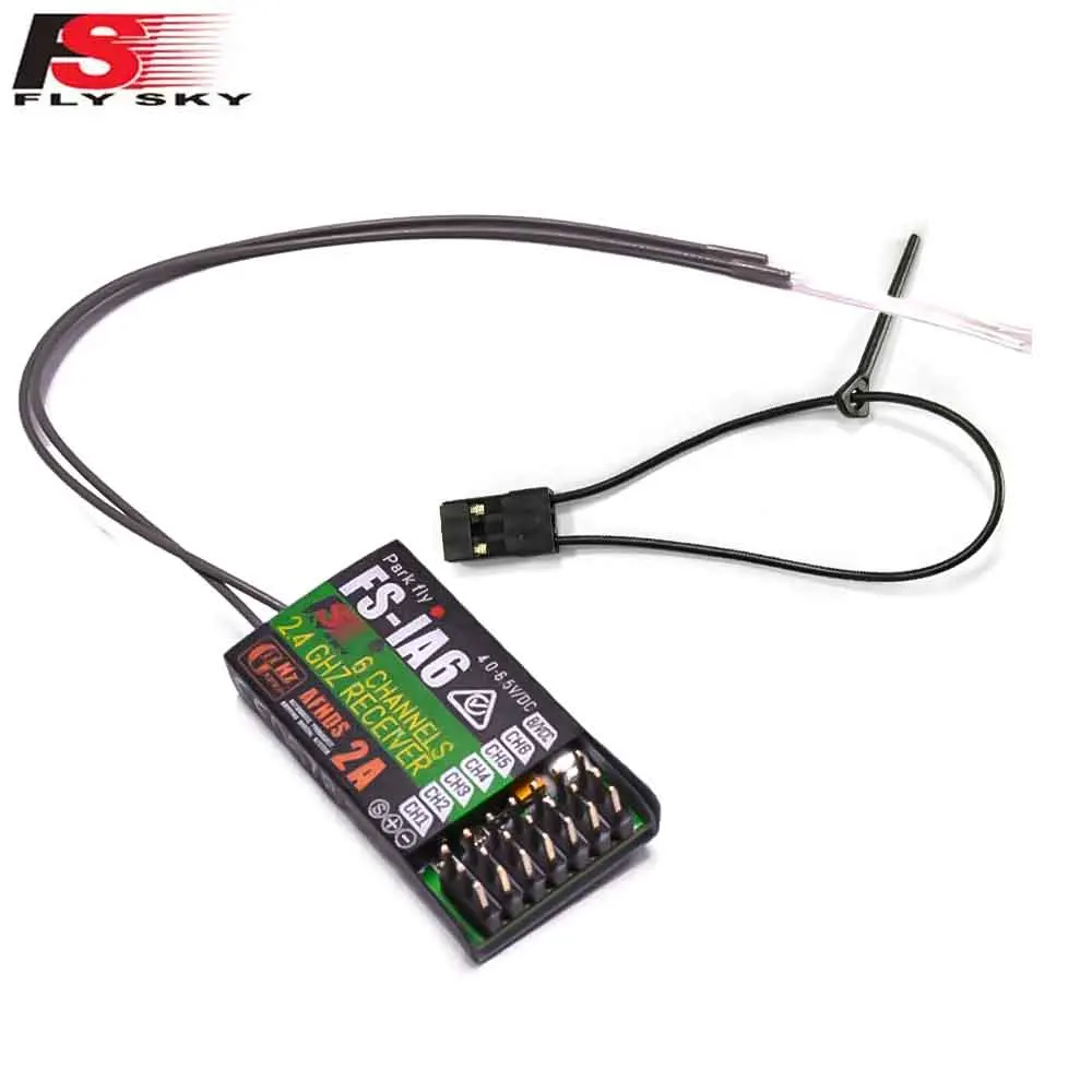 Récepteur Flysky FS-IA6/IA6B/IA10B 6CH 2.4G pour RC