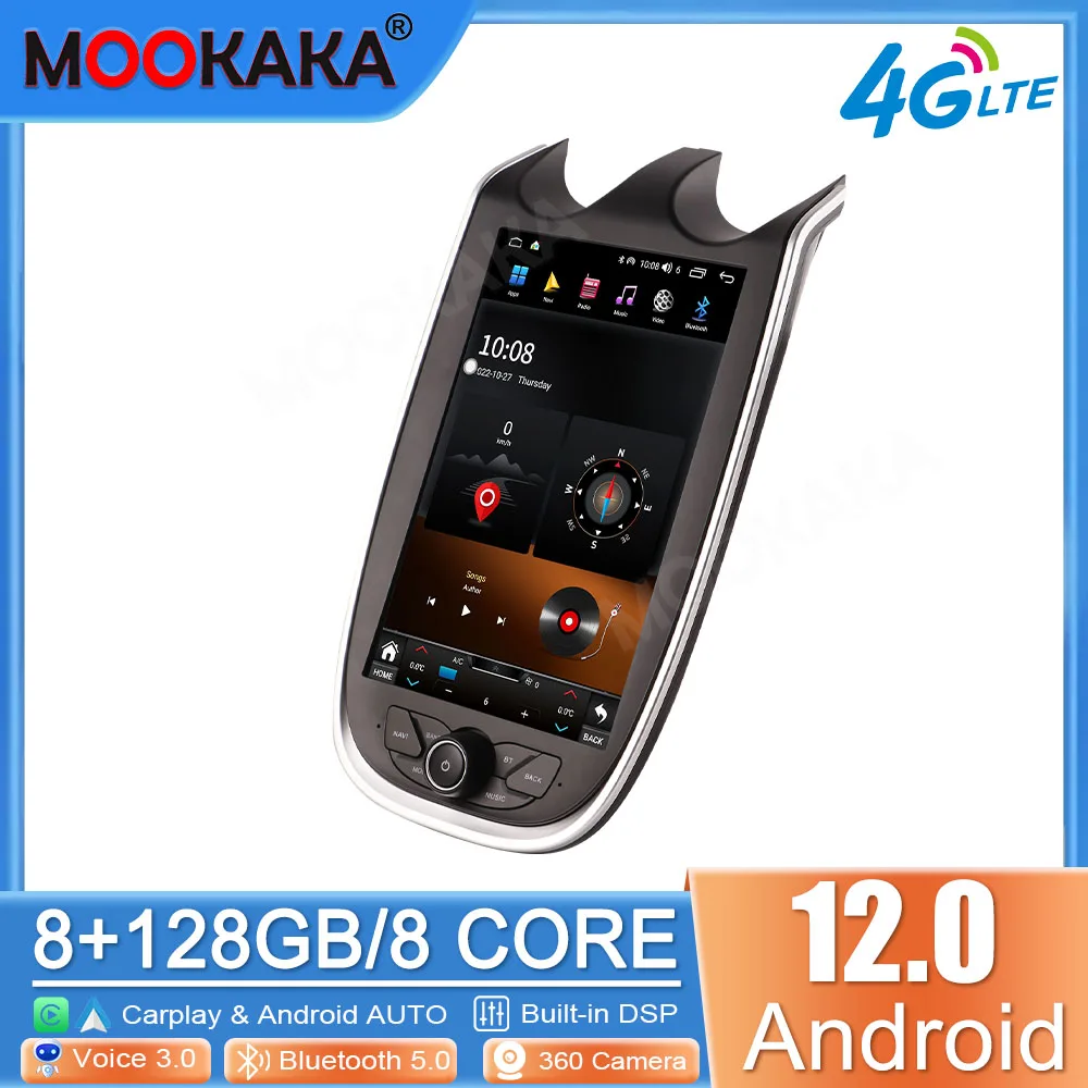 Per Mclaren Gt Carplay Android 12 Autoradio Ricevitore Stereo Autoradio Lettore Multimediale Navigazione Gps